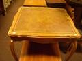 Louis XV Style Leather Inset Walnut Card Table