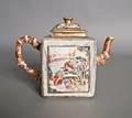 Chinese export porcelain teapot
