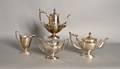 Gorham sterling silver four piece tea service