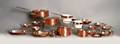 Large group of copper cookware