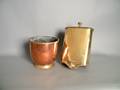Brass and copper lavabo