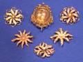 Six Antique Seed Pearl Watch Pins