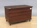 Mixed woods miniature blanket chest
