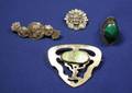 Group of Arts  Crafts Silver Jewelry