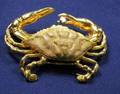 18kt Gold Crab Brooch