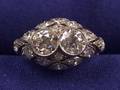 Art Deco Platinum and Diamond Ring