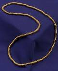 High Karat Gold Bead Necklace Richard Fishman