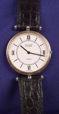 Ladys 18kt Gold and Stainless Steel Watch Van Cleef  Arpels