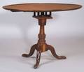 Chippendale Maple Dishtop Tea Table