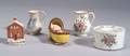 Five Assorted Small Staffordshire Pottery Items