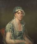 American School early 19th century Portrait of Jane Dalzell Mercer Parker b 1805