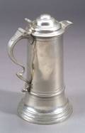 Three Quart Pewter Flagon