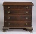 Diminutive Chippendale Maple Chest of Drawers