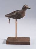 Carved and Painted Shorebird Decoy