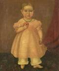 American SchoolSouthern Massachusetts c 1810 Portrait of Louise Hyde