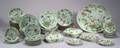 Assembled Group of Chinese Export Porcelain Celadon Tableware