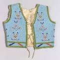 Central Plains Beaded Hide Vest