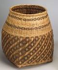 Southeast Polychrome Twilled Basket