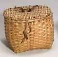 Northeast Splint Basketry Fishing Creel