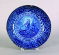 Historical blue Staffordshire