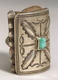 Southwest Silver and Turquoise Ketoh