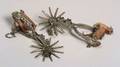 Rare Pair of William Spratling Solid Silver Spurs