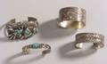 Four Silver Bracelets