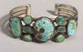 Southwest Silver and Turquoise Bracelet