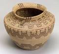 California Coiled Basketry Jar