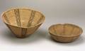 Two California Coiled Basketry Bowls