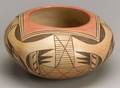 Southwest Polychrome Pottery Bowl