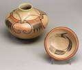 Two Southwest Polychrome Pottery Bowls