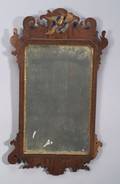 Chippendale Mahogany and Gilt Gesso Mirror