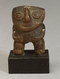 PreColumbian Carved Wood Figure