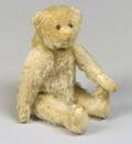 Small Blonde Mohair Articulated Bear