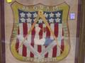 Framed Patriotic Junior Masonic Silk Embroidered Panel