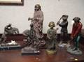 Six Bronze Figurals
