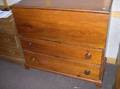 Pine Blanket Chest over Two Drawers