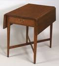Federal Mahogany Dropleaf Pembroke Table