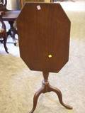 Mahogany Tilttop Candlestand