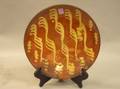 Slip Decorated Redware Plate