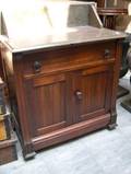 Victorian Marbletop Walnut Commode