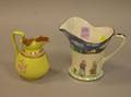 Royal Bayreuth Porcelain Acanthus LeafCorinthian Creamer and Brittany Women Jug