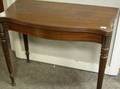 Federalstyle Mahogany Card Table