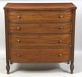 Federal Mahogany and Mahogany Veneer Chest of Drawers