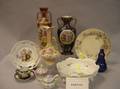 Approximately Twentyeight Pieces of 19th and 20th Century Decorated Porcelain and Pottery