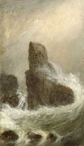Clement Drew American 18061889 Pulpit Rock Nahant