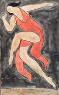 Abraham Walkowitz American 18801965 Isadora Duncan