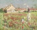 Edward Wilbur Dean Hamilton American 18621943 Poppy Fields