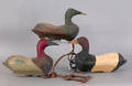 Three Susquehanna River decoys early 20th c